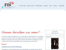 Tablet Screenshot of fin.nl